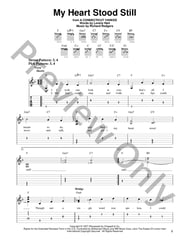 My Heart Stood Still Guitar and Fretted sheet music cover